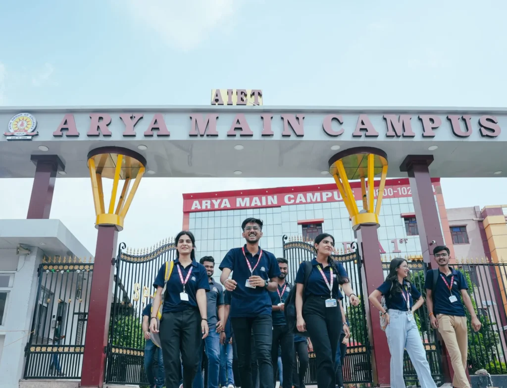 Arya College Jaipur Kukas campus main building
